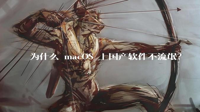 为什么 macOS 上国产软件不流氓？